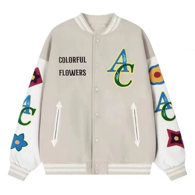 United Flower Embroidered Jacket