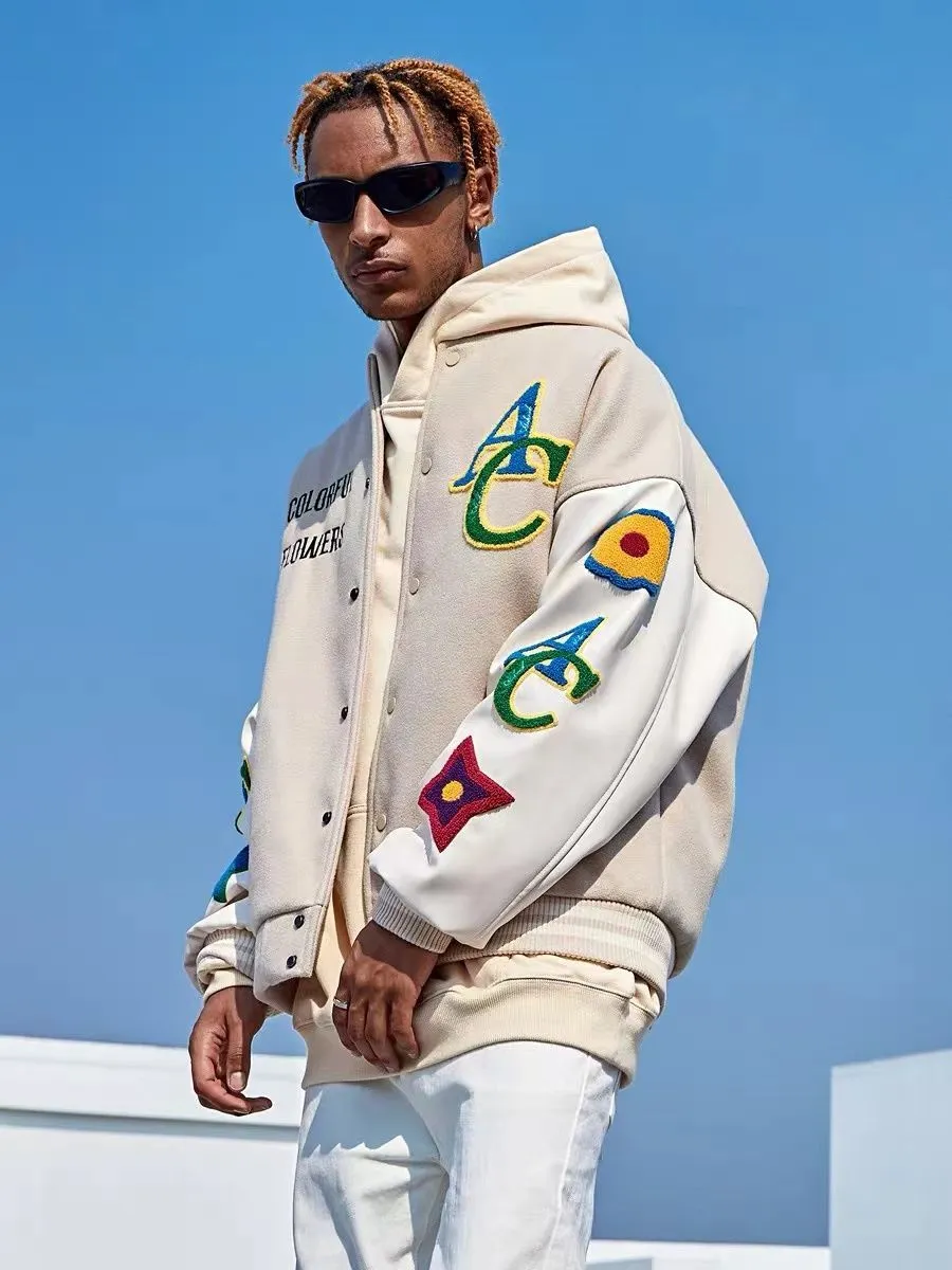 United Flower Embroidered Jacket