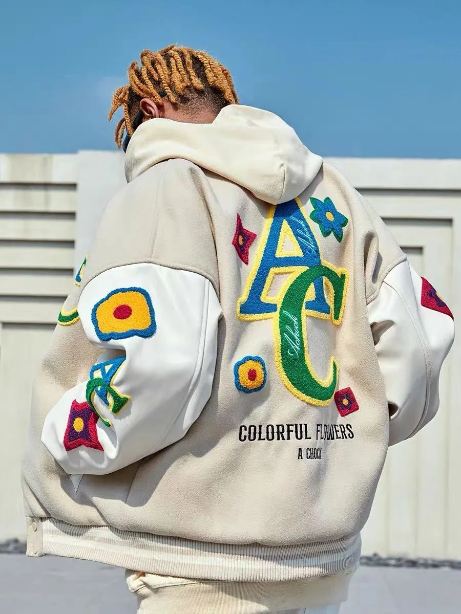 United Flower Embroidered Jacket