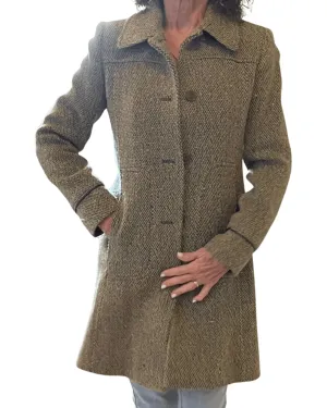 Via Spiga Wool Tweed Coat