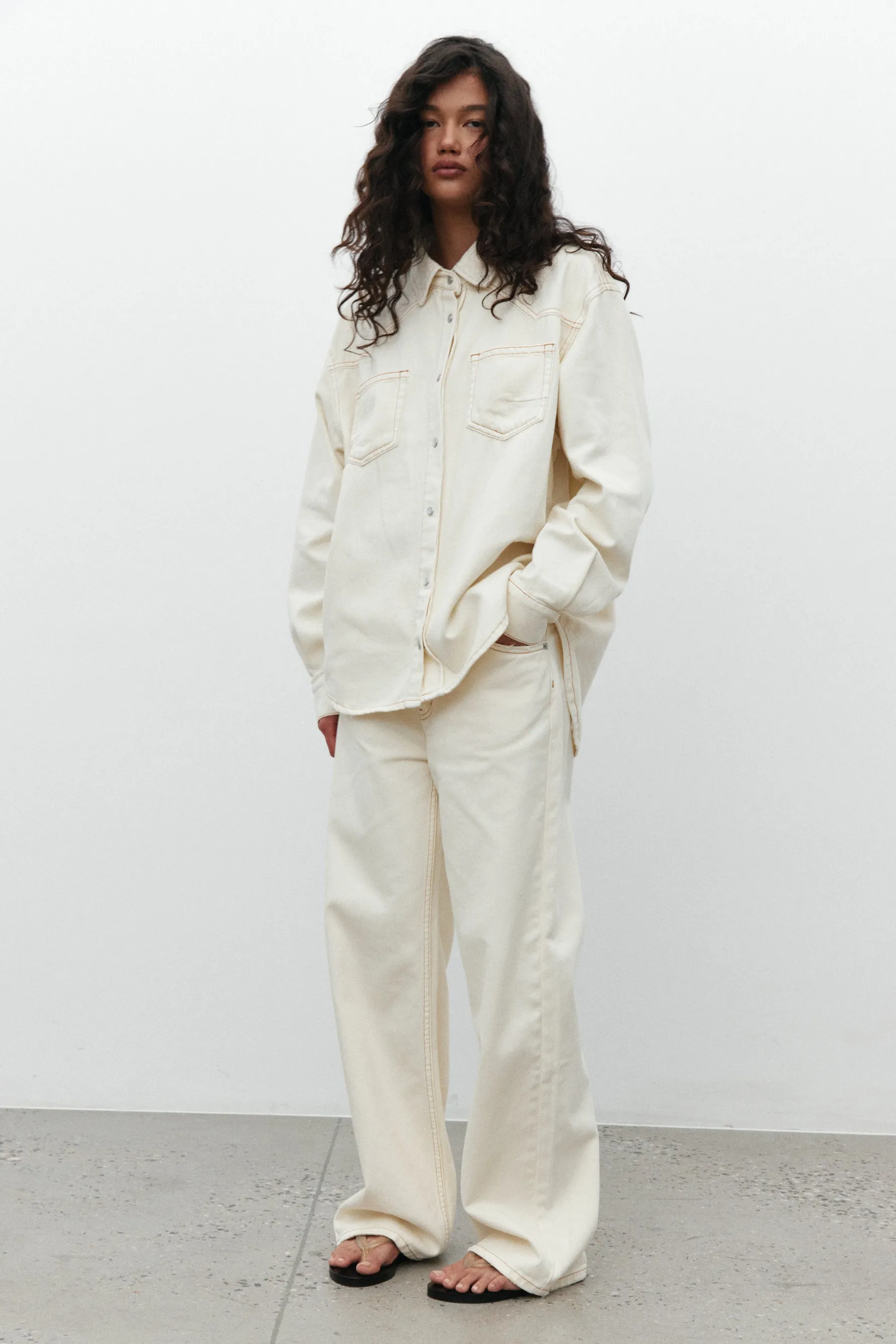 Westlake Shacket in Angora