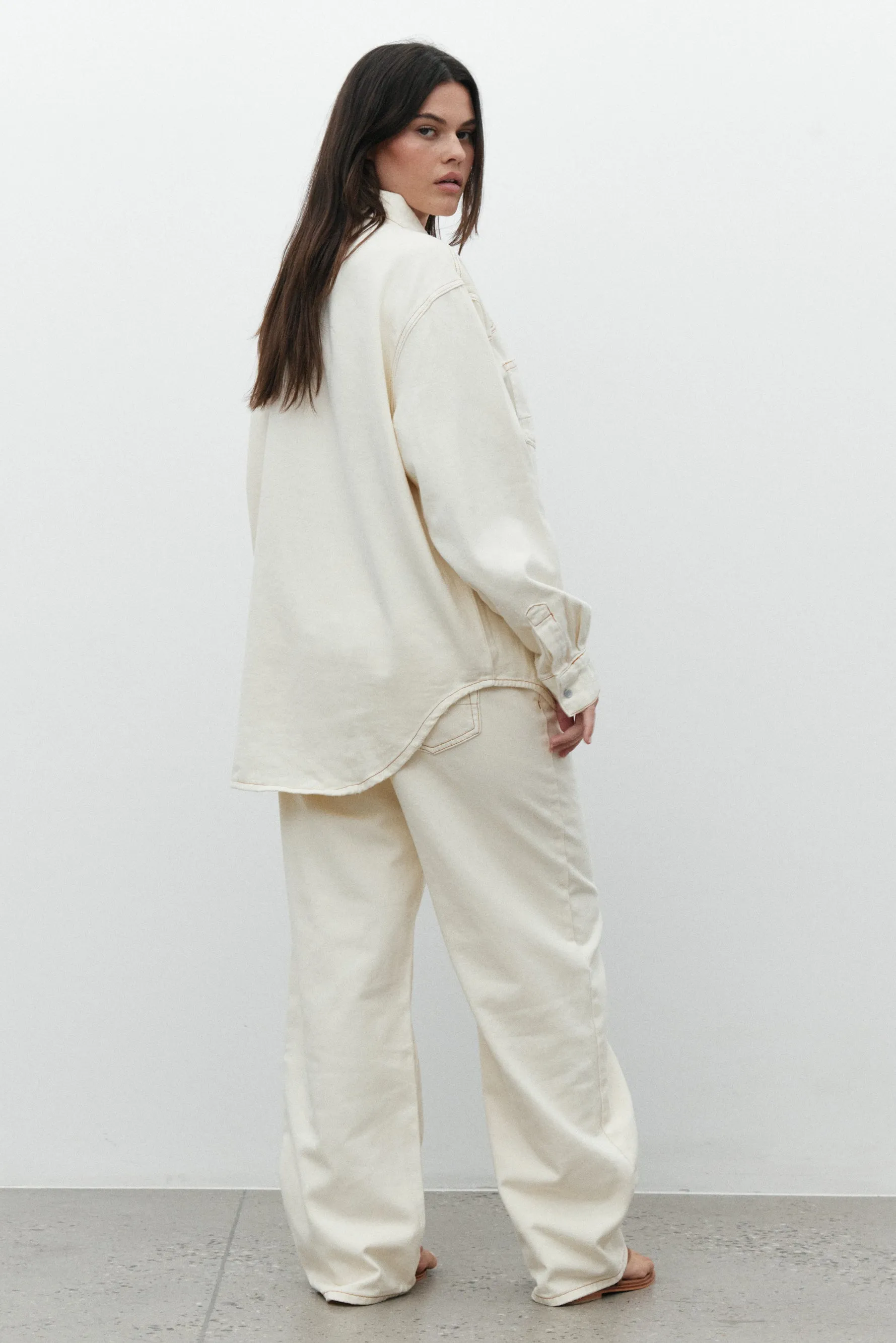 Westlake Shacket in Angora