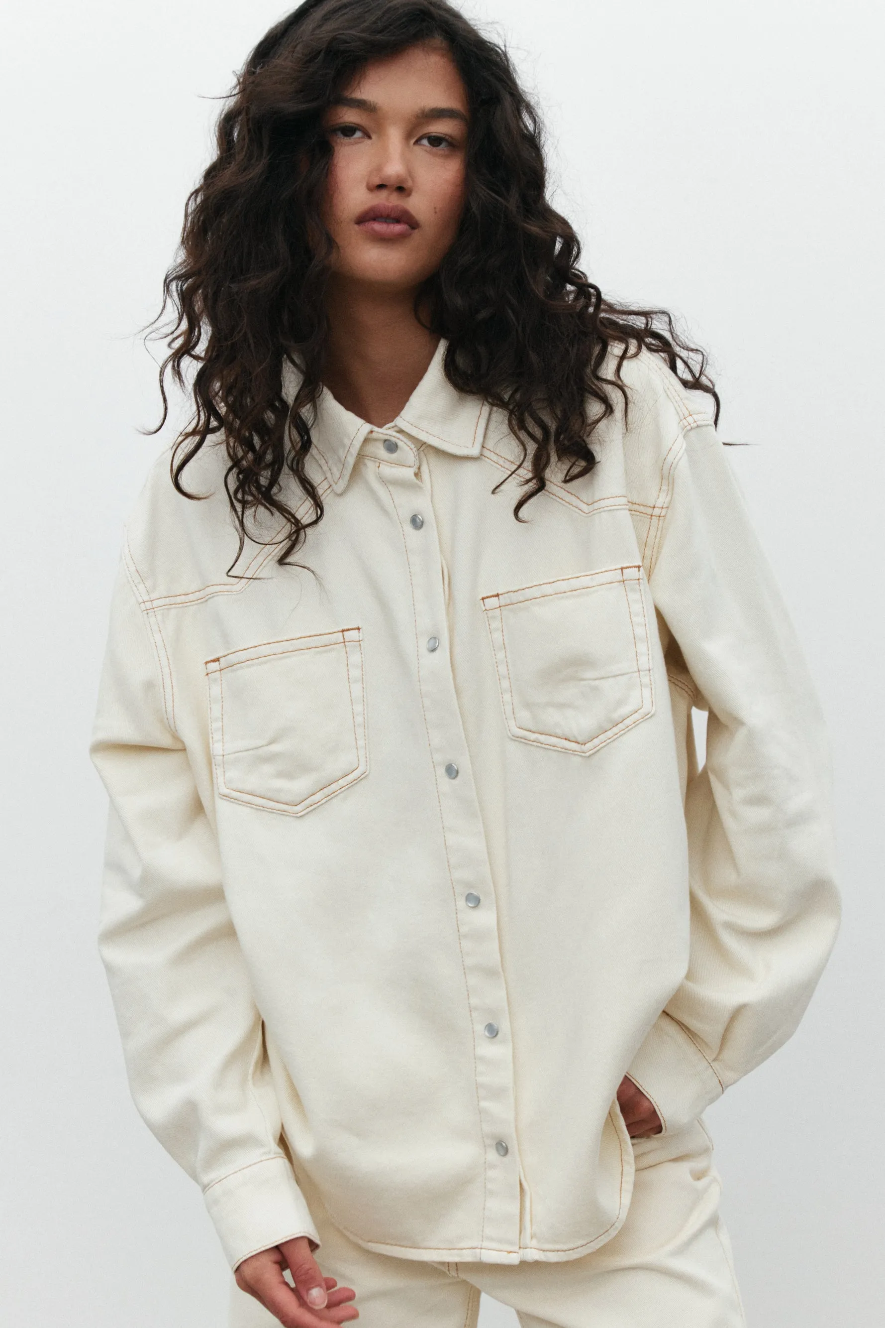 Westlake Shacket in Angora