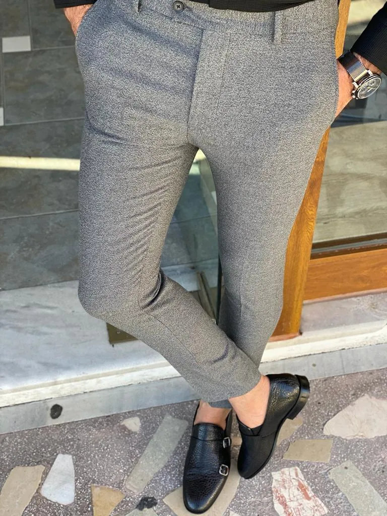 Winterfell Slim Fit Gray Pants