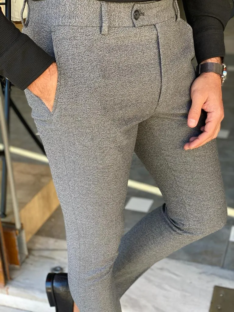 Winterfell Slim Fit Gray Pants