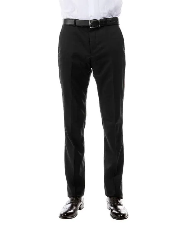Zegarie Slim Fit Suit Separates Pants, Midnight Black